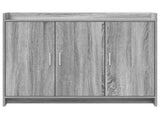 Sideboard Grey Sonoma 98.5 x 33 x 80 cm Engineered Wood 8011128