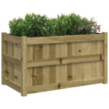 Garden Planter 90x50x50 cm Impregnated Wood Pine 837467