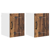 Wall Cabinet LUCCA 2 pcs Old Wood 30 x 31 x 40 cm 884871