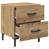 Bedside Cabinet Artisan Oak 40 x 35 x 47.5 cm Engineered Wood 882015
