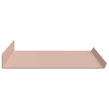 Floating Shelf Wall-mounted 4 pcs Pink 60 x 18 x 2.5 cm Steel 8004023