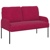 Sofa Sets with Cushion 3 pcs Wine Red 115 x 56 x 80 cm Plywood 3406221