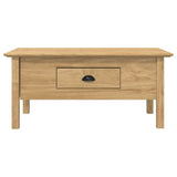 Coffee Table with Drawer BODO Honey Brown 100 x 55 x 45.8 cm 42023483