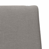 Upholstered Headboard Taupe 80 cm Solid Pine Wood 879312