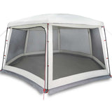 Pool Tent with Removable Fly & Mesh Walls Grey 670x590 cm 4100633
