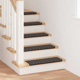 Self-adhesive Stair Mats 15 pcs Anthracite 65 x 21 x 4 cm 42011448
