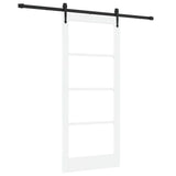 Sliding Door Manual White 86 x 198.5 cm Wood and metal 3332396