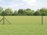 Euro Fence Grey 0.8 x 10 m PVC-coated iron 42004476