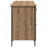 Computer Desk Artisan Oak 131 x 48 x 75 cm Engineered Wood 882833