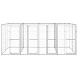 Outdoor Dog Kennel Galvanised Steel 9,68 m 3082284