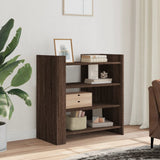 Sideboard Brown Oak 73.5x35x75 cm Engineered Wood 848394