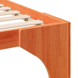 Bed Frame Brown 180 x 200 cm Solid Pine Wood 872979