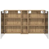 Bathroom Cabinet Set 3 pcs 120 x 14.5 x 70 cm Engineered wood 3403751