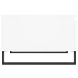 Coffee Table White 55x55x36.5 cm Engineered Wood 830764