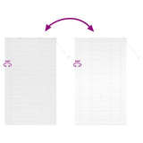 Venetian Blinds Height Adjustable White 220 x 130 cm Aluminium 42006028