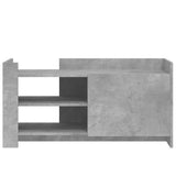 Coffee Table Concrete Grey 100x50x50 cm Engineered Wood 848363