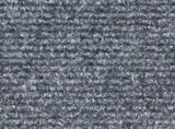 Stair Mats Self-adhesive 15 pcs 65x21x4 cm Light Grey Half Round Large 132699
