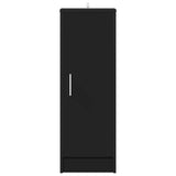 Shoe Cabinet Black 32x35x92 cm Engineered Wood 808973