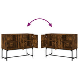 Sideboard Smoked Oak 100x40x79.5 cm Engineered Wood 831820
