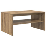 Coffee Table Artisan Oak 80 x 50 x 40 cm Engineered Wood 8000283