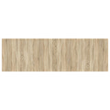 Wall-Mounted Headboard EDE Sonoma Oak Engineered Wood 896067