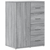 Sideboard Grey Sonoma 59x39x80 cm Engineered Wood 840539