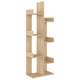 Book Cabinet Sonoma Oak 48x25.5x140 cm Engineered Wood 808912
