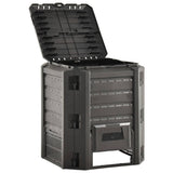 Garden Composter Black 380 L 312272