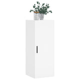 Wall Mounted Cabinet White 34.5x34x90 cm 828868