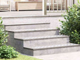 Stair Tread Rectangular 4 pcs Silver 90 x 20 cm Aluminium 4104264