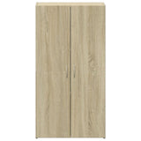 File Cabinet Sonoma Oak 60x32x115 cm Engineered Wood 840774
