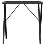 Dining Table Legs X-Frame 70x70x73 cm Steel 357908
