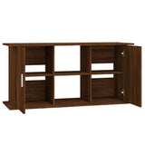 Aquarium Stand Brown Oak 121x41x58 cm Engineered Wood 833622