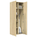 Highboard Sonoma Oak 70x42.5x185 cm Engineered Wood 3281429