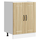 Sink Base Cabinet Lucca Sonoma Oak Engineered Wood 853680