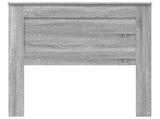 Headboard with Headboard Grey Sonoma 90 cm Engineered Wood 887486