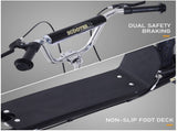 Stunt Scooter, Kids Scooter with 16" Big Wheels, Adjustable Height, Dual Brakes, for Ages 5 Years, T3398P548554