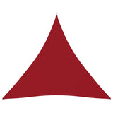 Sunshade Sail Oxford Fabric Triangular 6x6x6 m Red 135680