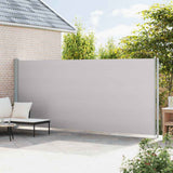 Patio Retractable Side Awning 200x600 cm Grey 317974