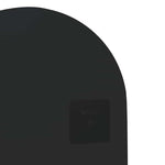 Wall Mirror with LED Lights 45x100 cm Glass Oval 3189164