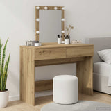 Dressing Table Artisan Oak 100 x 40 x 130 cm Engineered Wood 868841