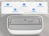 16L Multi-Mode Dehumidifier, with Wheels - White T3398P378785