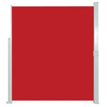 Retractable Side Awning 160 x 500 cm Red 45463