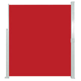 Retractable Side Awning 160 x 500 cm Red 45463