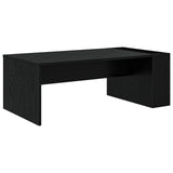 Coffee Table Black Oak 95 x 50 x 34 cm Engineered Wood 8000165