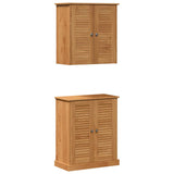 Bathroom Furniture Set VIGO 2 pcs Brown and Honey Brown 3328539