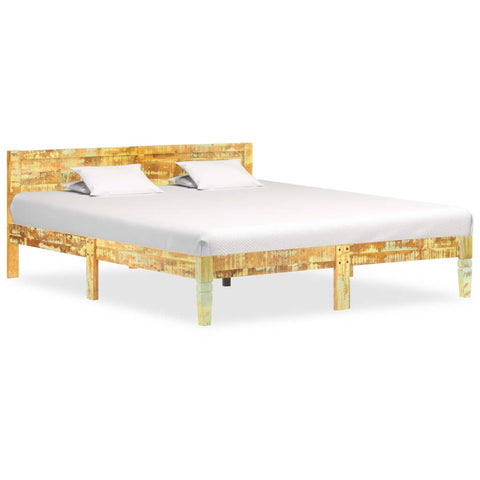 Bed Frame without Mattress Solid Reclaimed Wood 180x200cm 288438