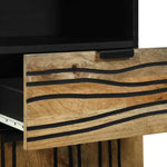 Bathroom Furniture Set with Drawer 3 pcs Brown 38 x 33 x 160 cm 3310043