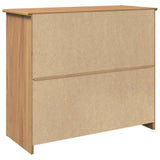 Sideboard with Drawers Panama 93x40x80 cm Solid Wood Pine 4016384