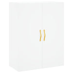 Highboard White 69.5x34x180 cm Engineered Wood 3195995
